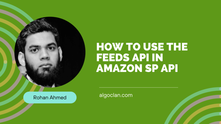 How to use the Feeds API in Amazon SP API