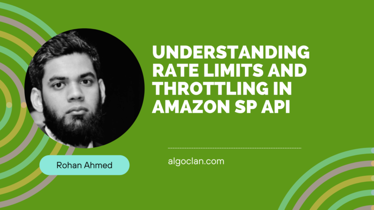 Understanding rate limits and throttling in Amazon SP API